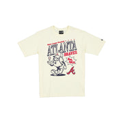Atlanta Braves Sport Classics Chrome White T-Shirt