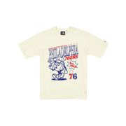 Philadelphia 76ers Sport Classics Chrome White T-Shirt