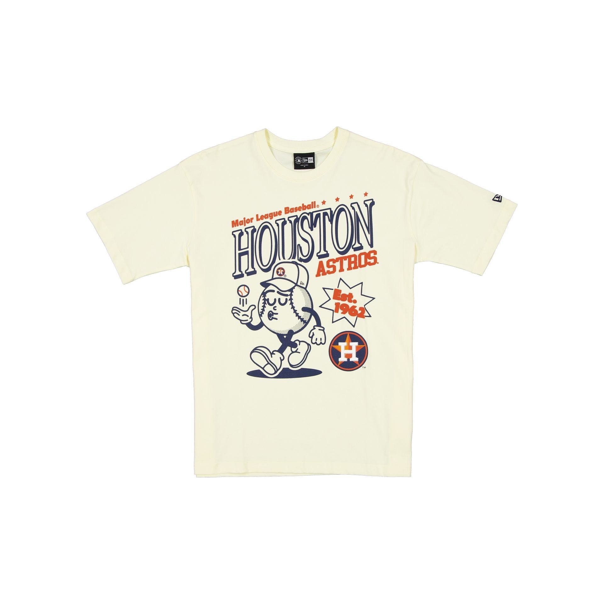 Houston Astros Sport Classics Chrome White T-Shirt