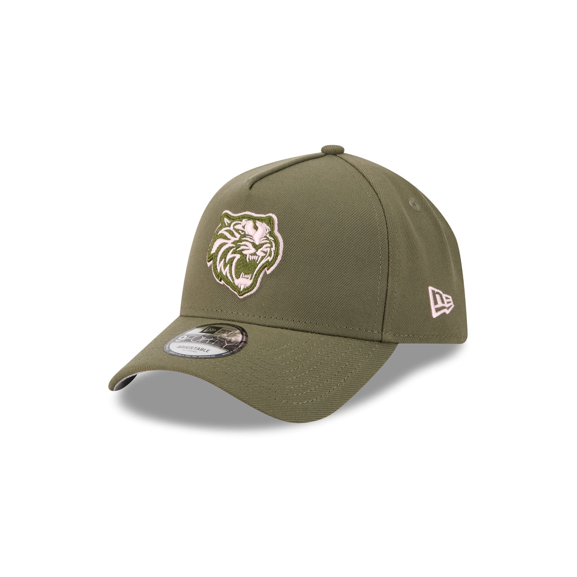 Tigres de Quintana Roo Olive 9FORTY A-Frame Snapback Hat