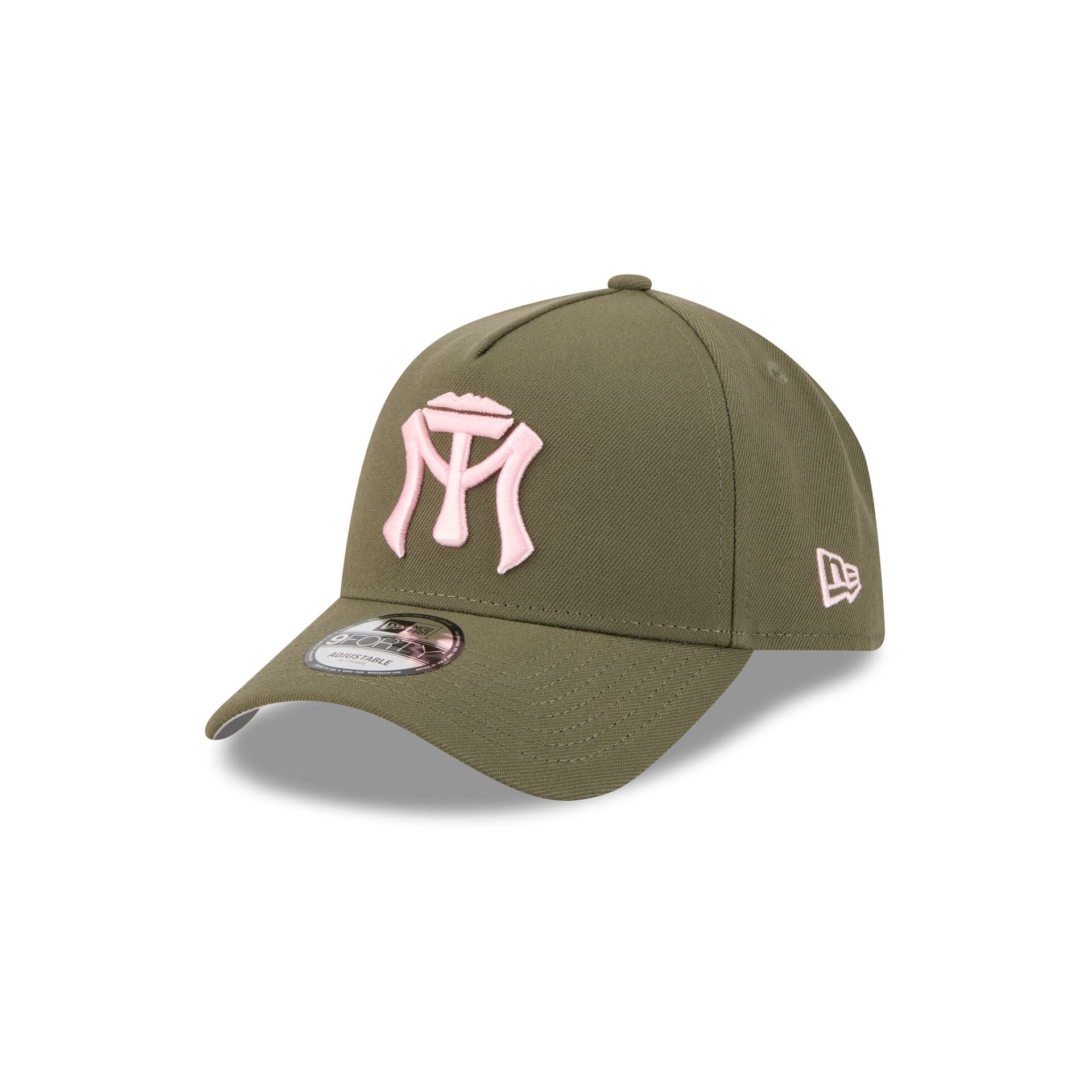 Sultanes de Monterrey Olive 9FORTY A-Frame Snapback Hat