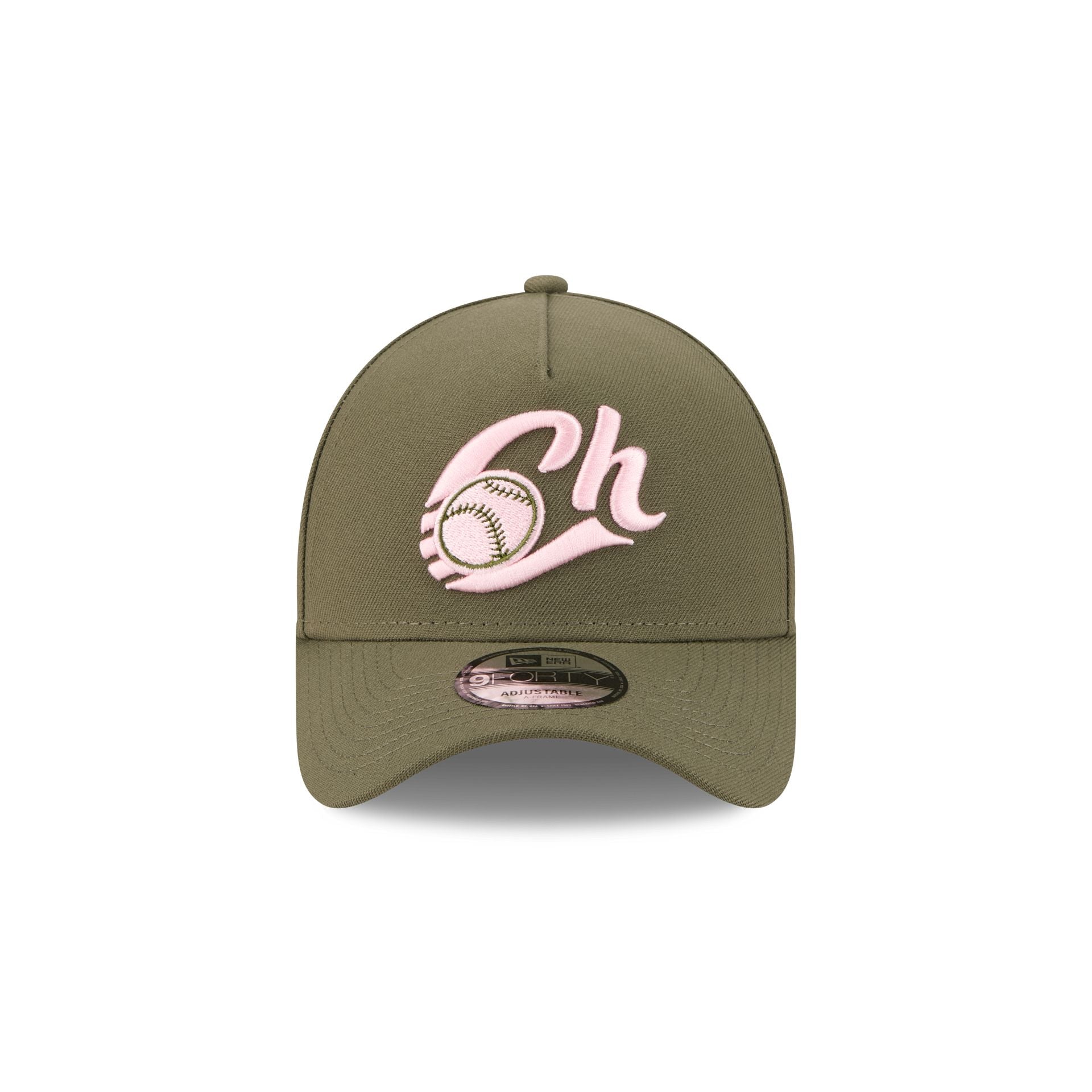 Charros de Jalisco Olive 9FORTY A-Frame Snapback Hat
