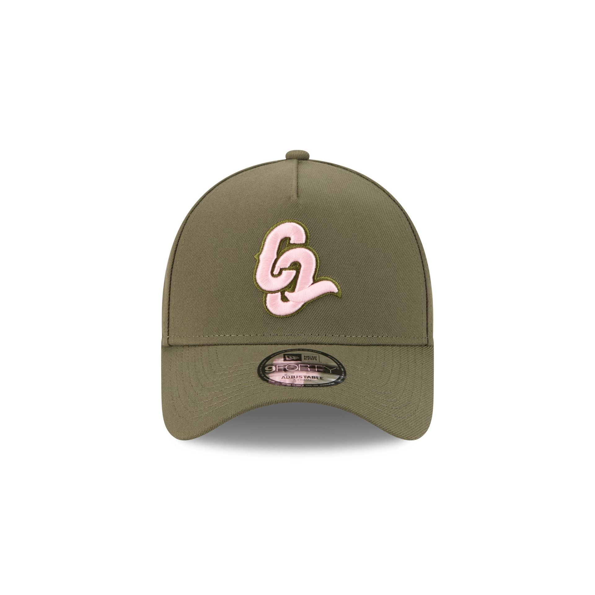 Conspiradores de Querétaro Olive 9FORTY A-Frame Snapback Hat
