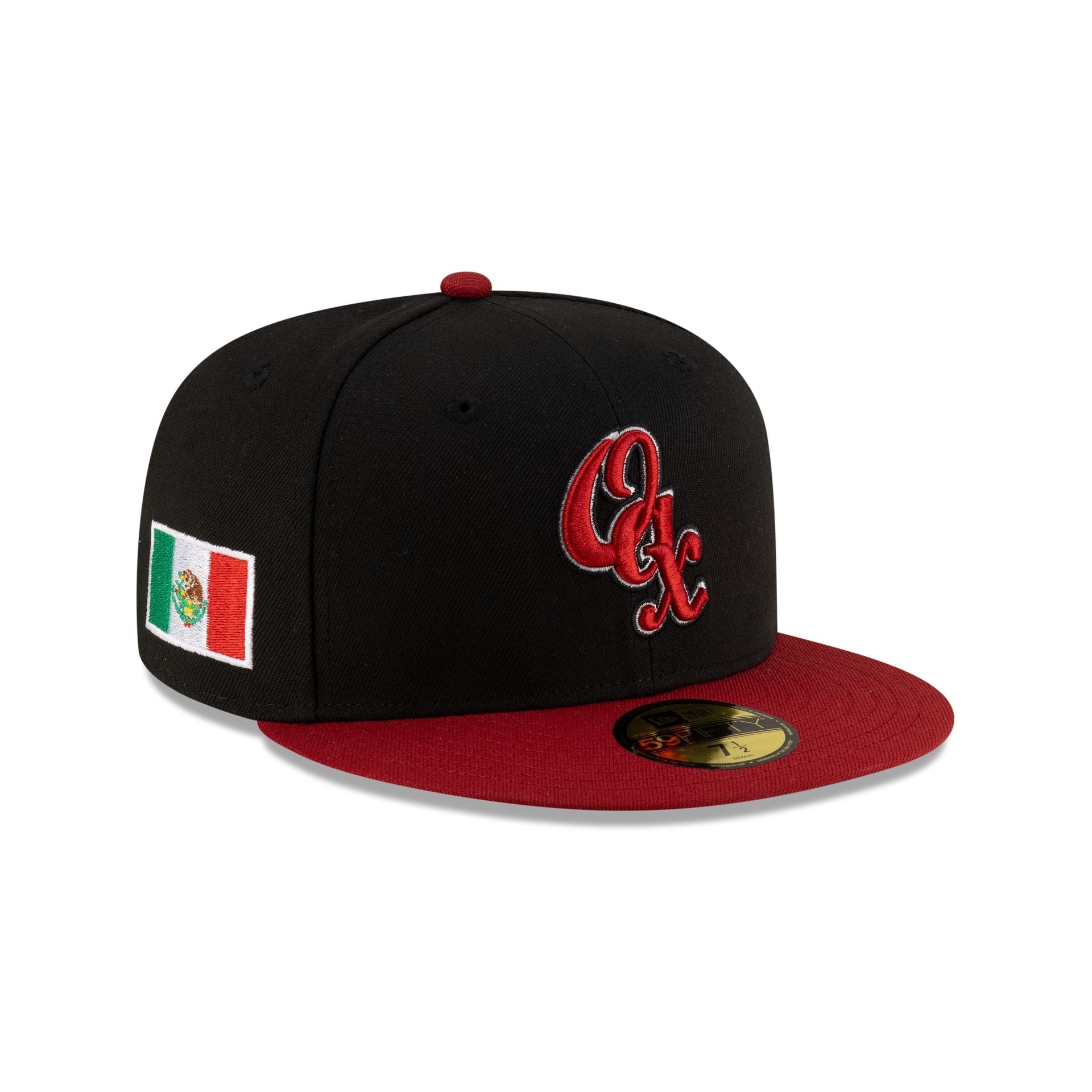 Guerreros de Oaxaca LMB 100th Anniversary Alt Black 59FIFTY Fitted Hat