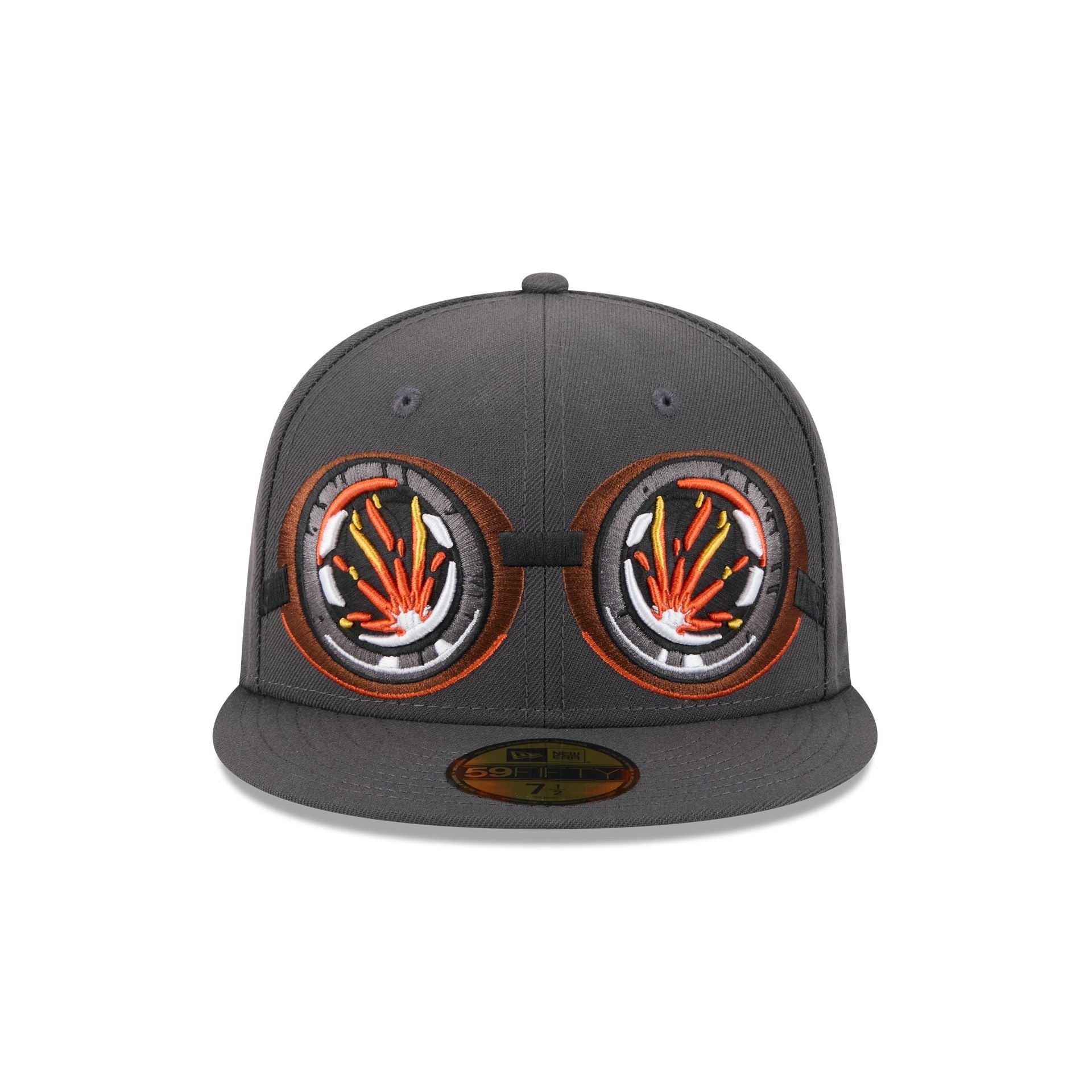 Lehigh Valley IronPigs Theme Night Gray 59FIFTY Fitted Hat