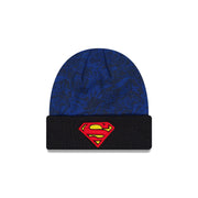 Superman Blue Youth Cuff Knit Hat