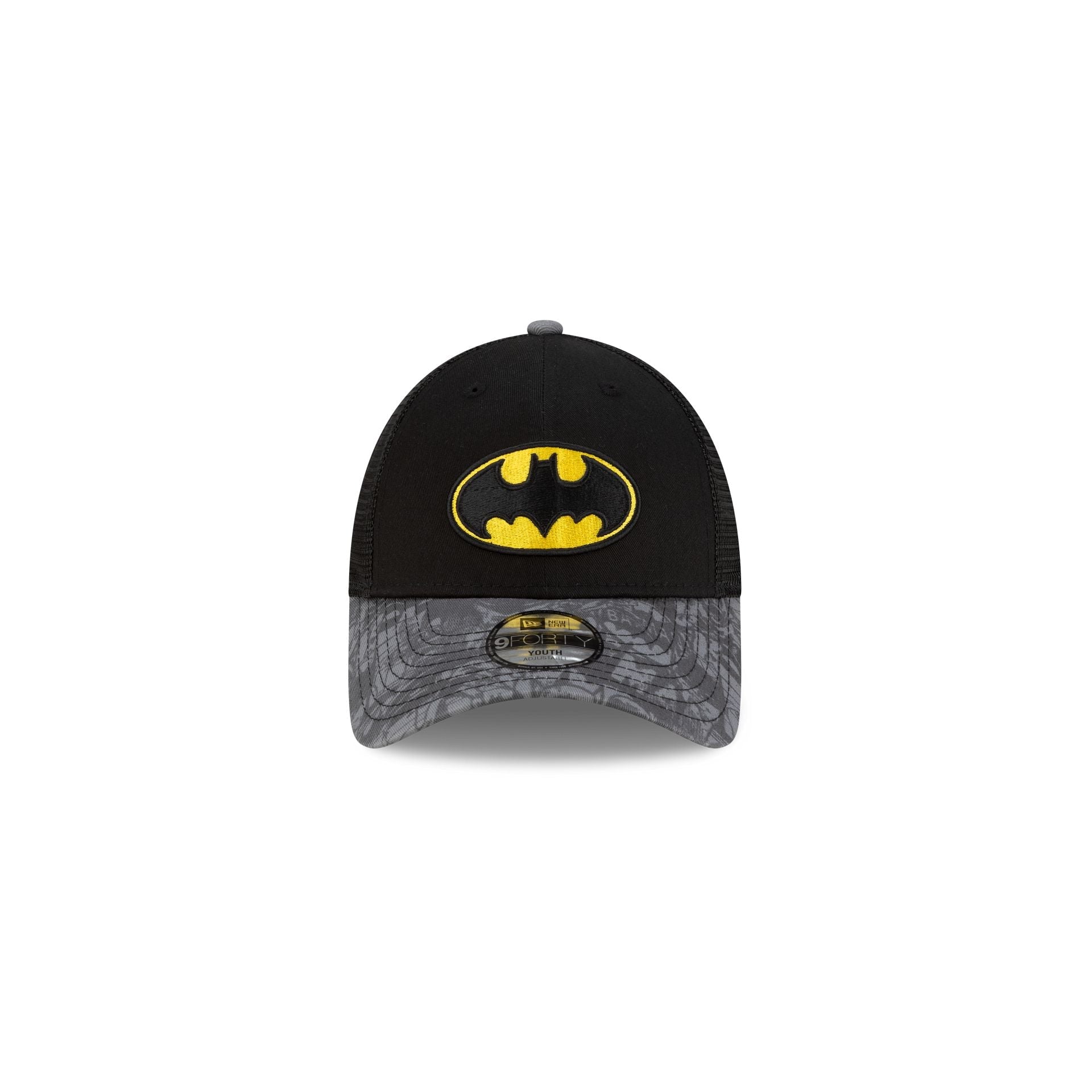 Batman Kids Black 9FORTY Trucker Hat