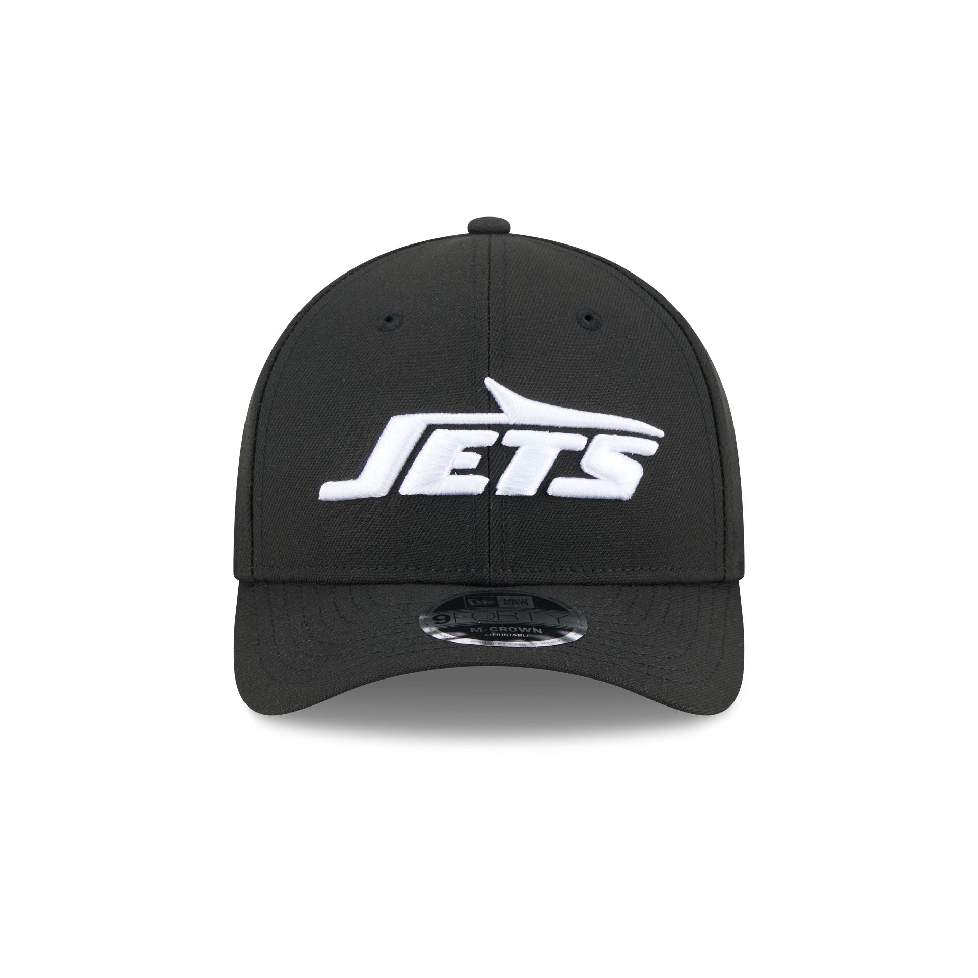 New York Jets Team Black 9FORTY M-Crown Snapback Hat