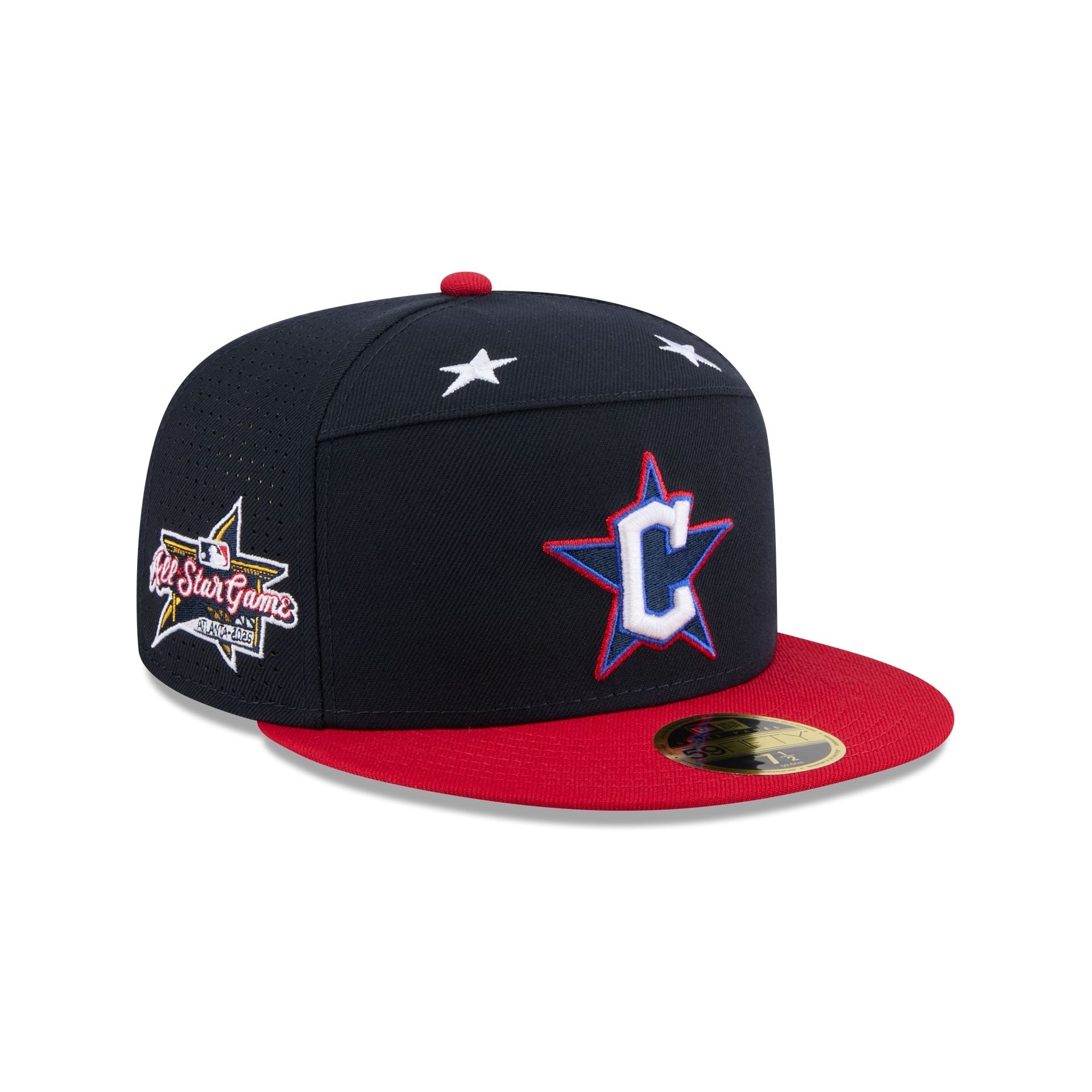 Cleveland Guardians 2025 All-Star Game Workout Split Panel 59FIFTY Fitted Hat