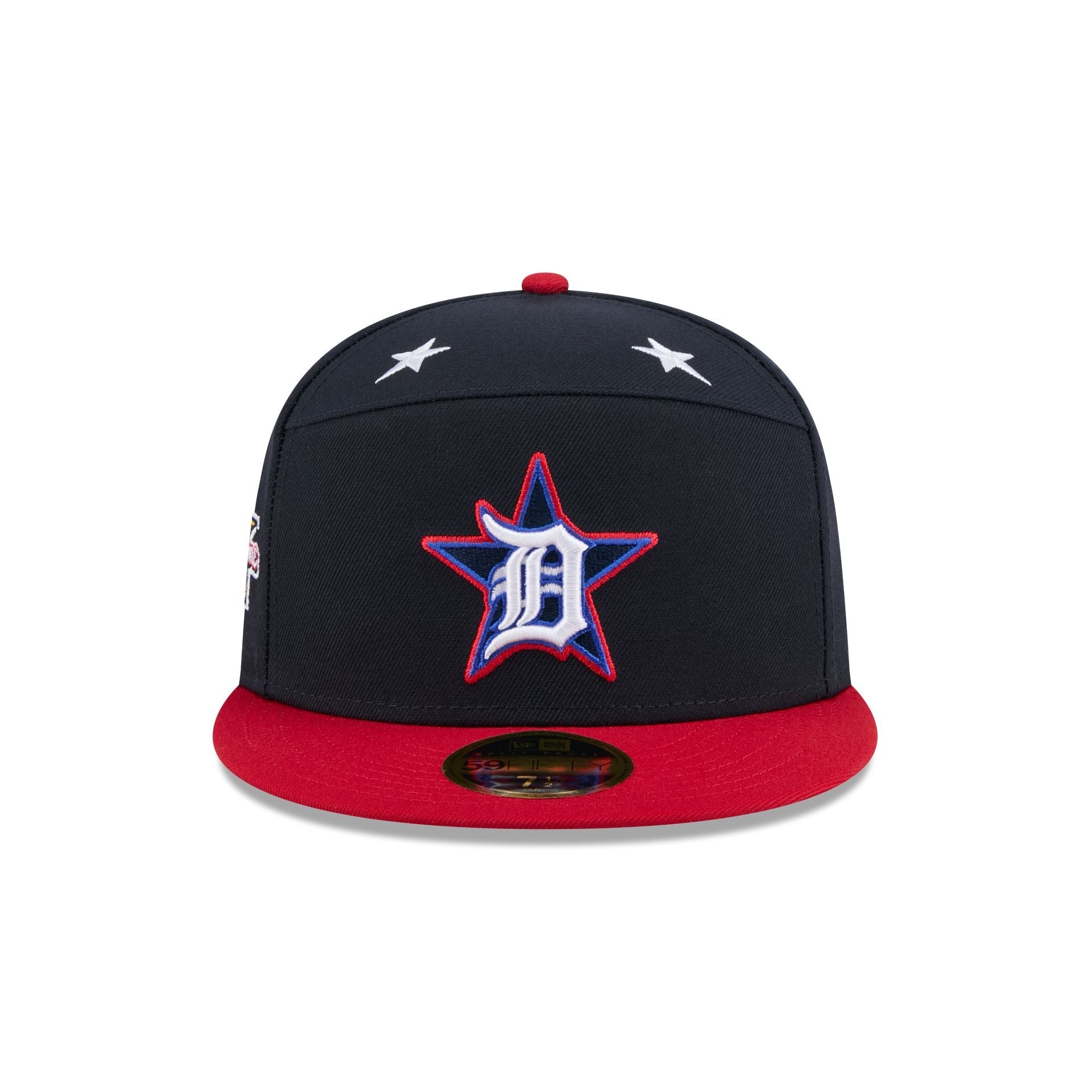 Detroit Tigers 2025 All-Star Game Workout Split Panel 59FIFTY Fitted Hat