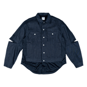 New Era Branded Mutation Navy Denim Jacket