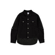 New Era Branded Mutation Black Denim Jacket