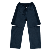 New Era Branded Mutation Mesh Navy Denim Jeans