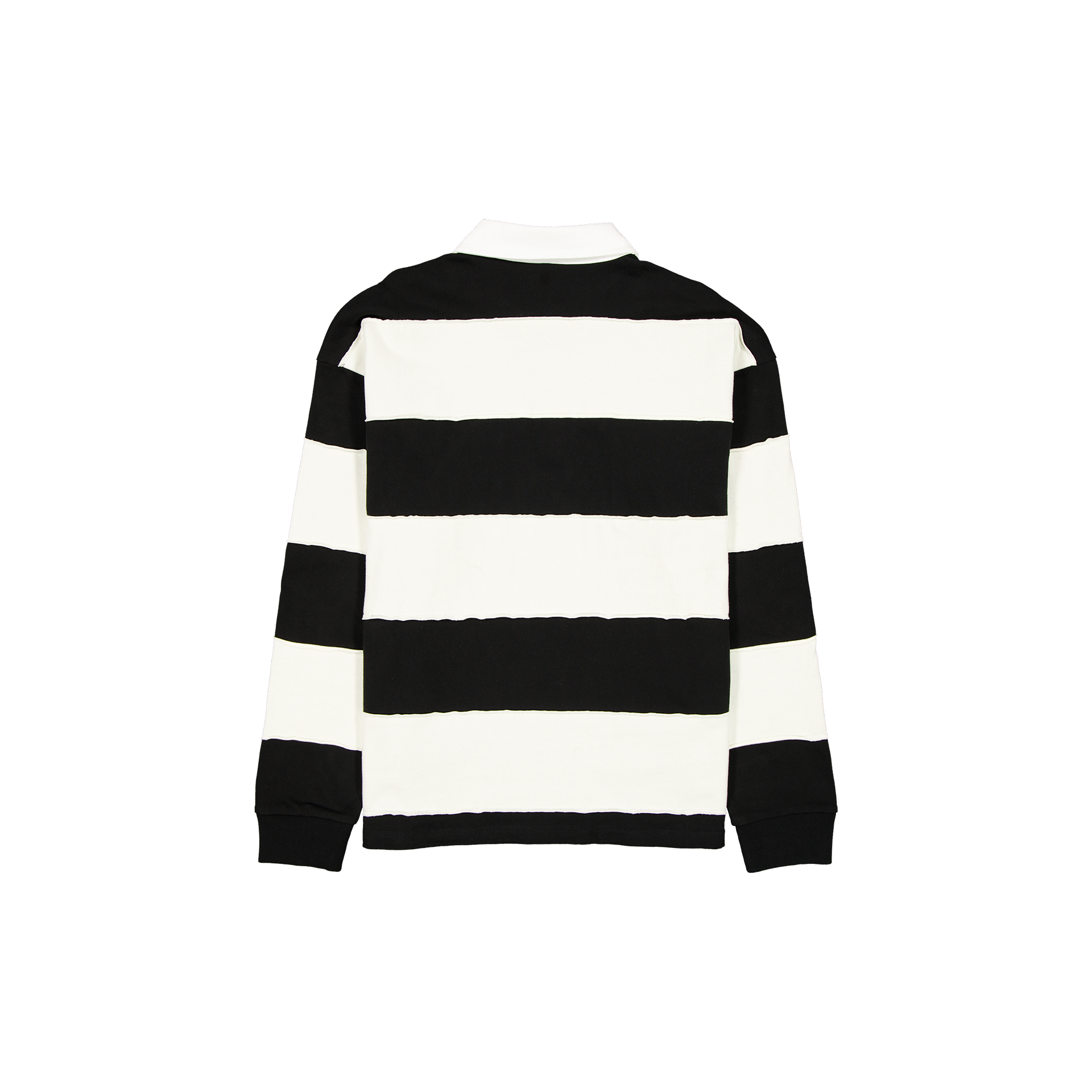 New Era Branded Cut & Sew Block Long Sleeve Rugby Shirt