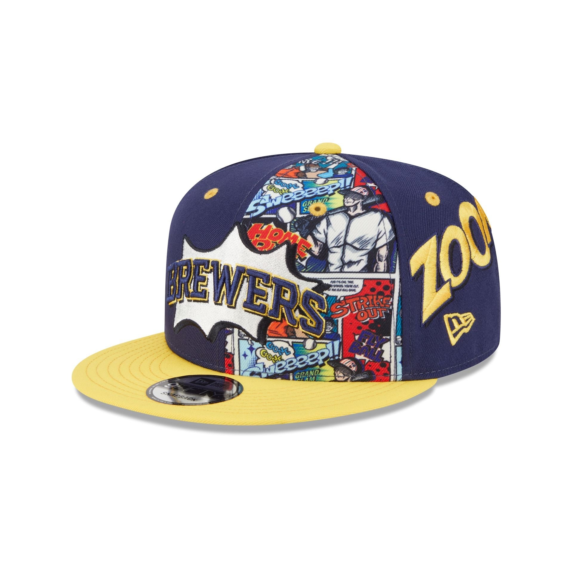 Milwaukee Brewers Diamond Hero Edition 9FIFTY Snapback Hat