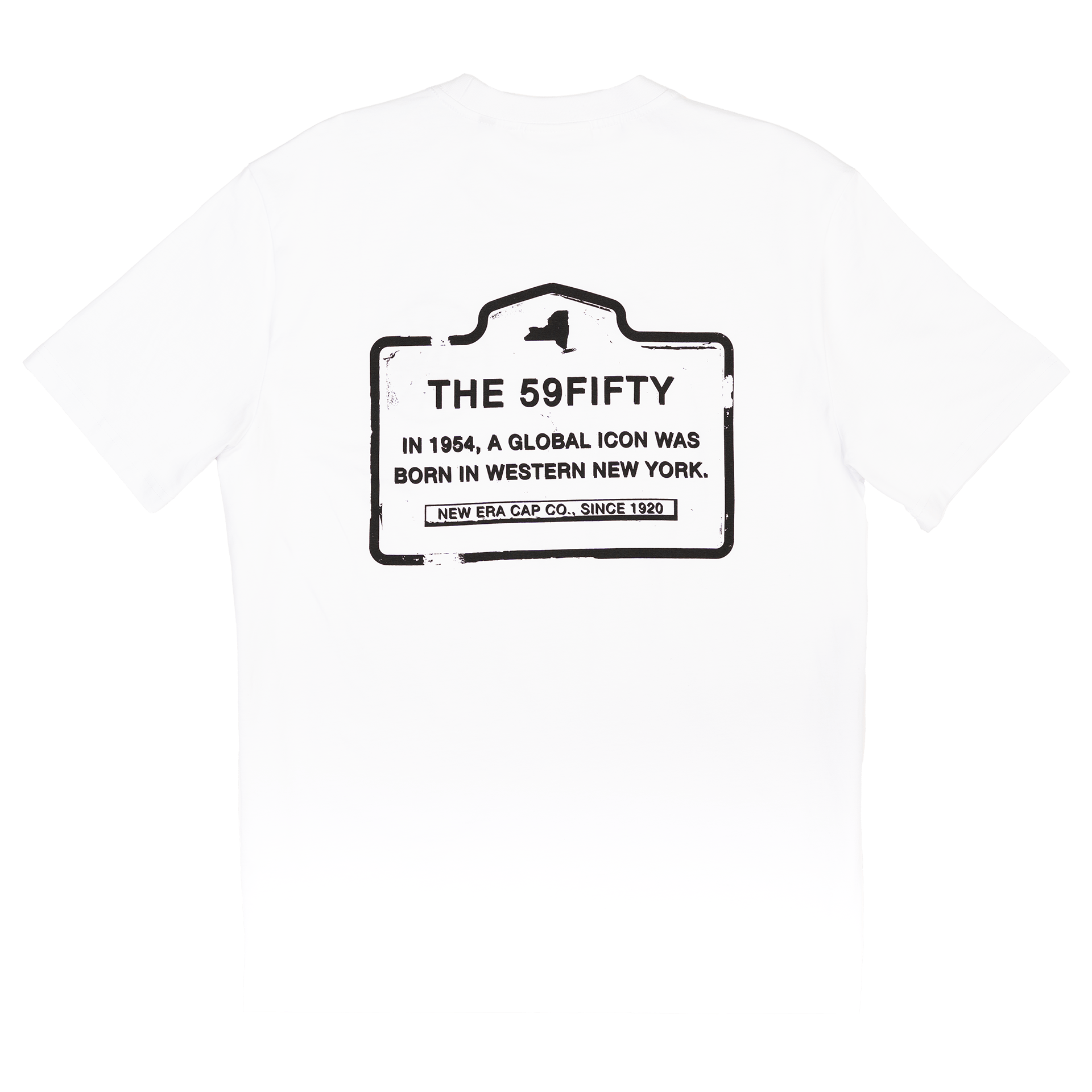 New Era Branded Landmark Optic White T-Shirt