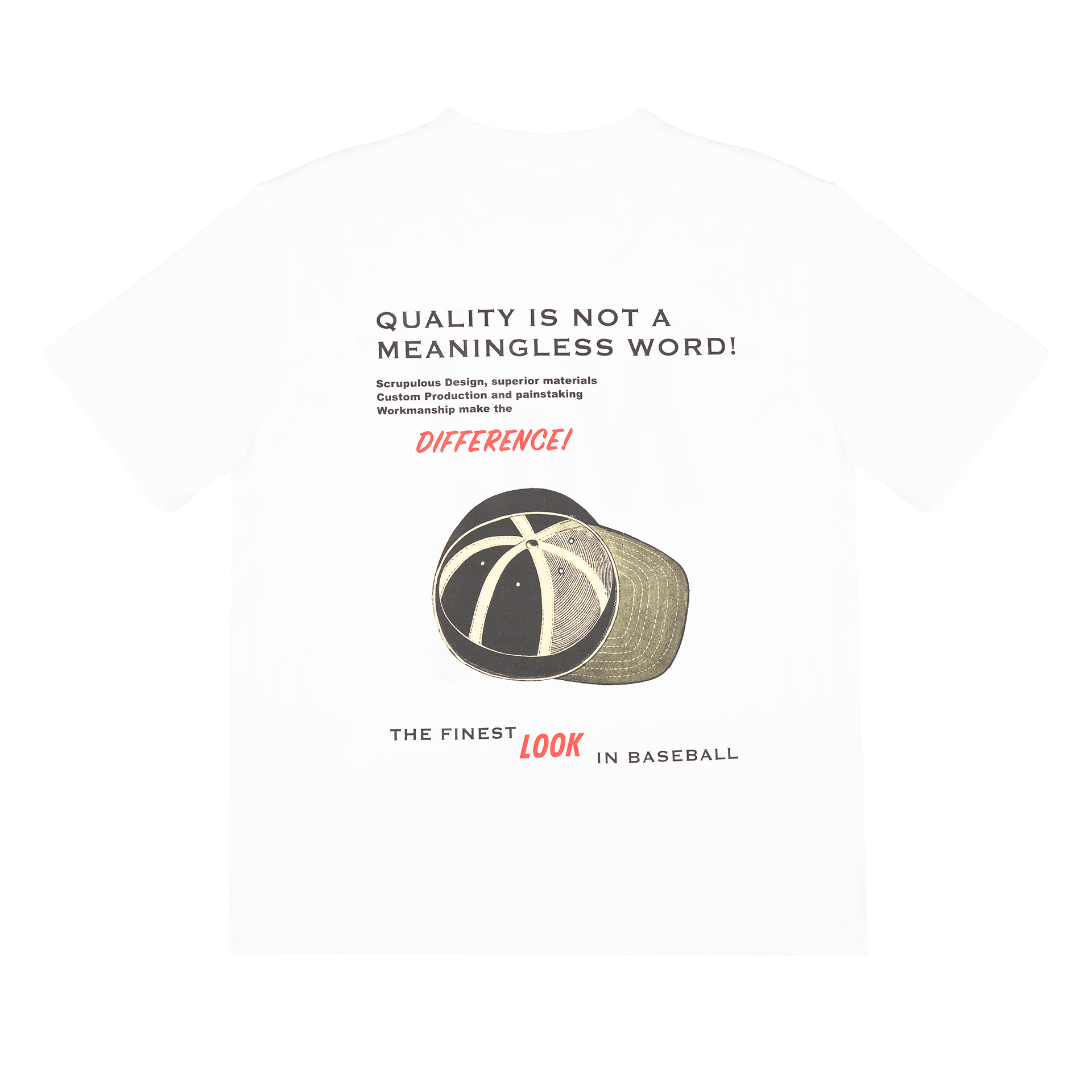 New Era Branded Finest Look Optic White T-Shirt