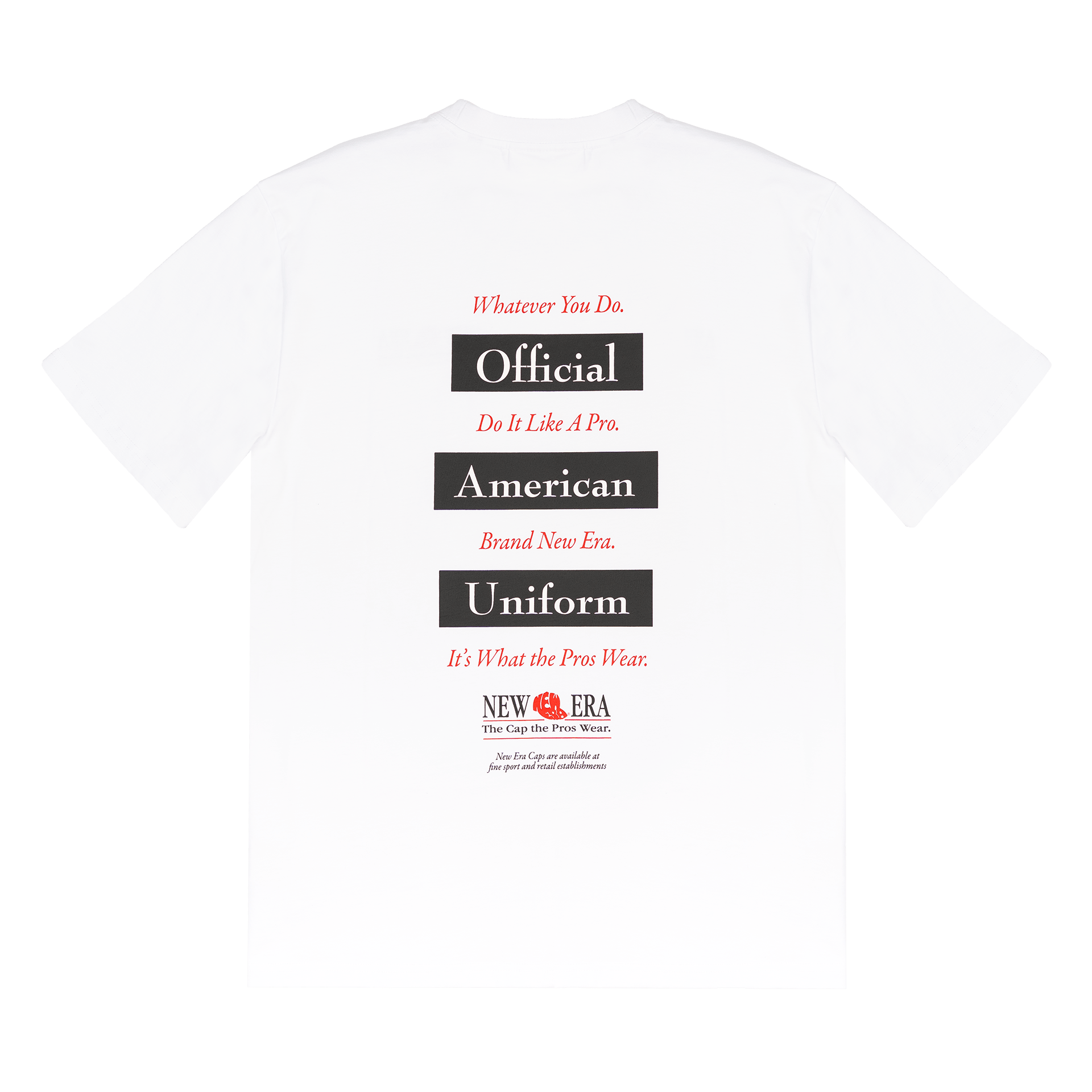 New Era Branded Like A Pro Optic White T-Shirt