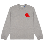New Era Branded 59FIFTY Archivist Heather Gray Long Sleeve T-Shirt