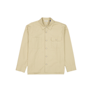 New Era Branded Abbey Stone Military Shacket