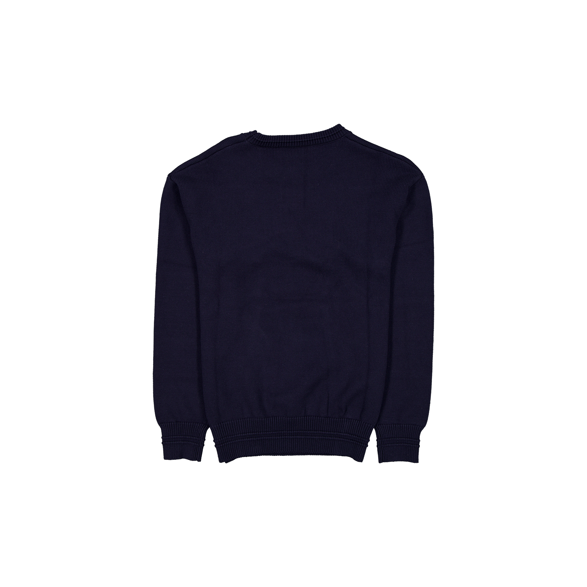 New Era Branded Navy Jacquard Golf Sweater