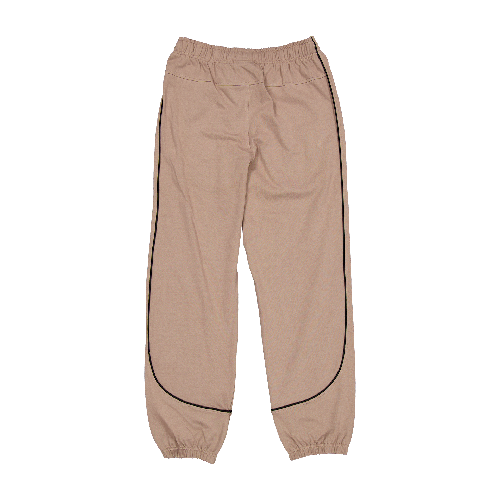 New Era Branded Shoreline Taupe Gray Knit Jogger