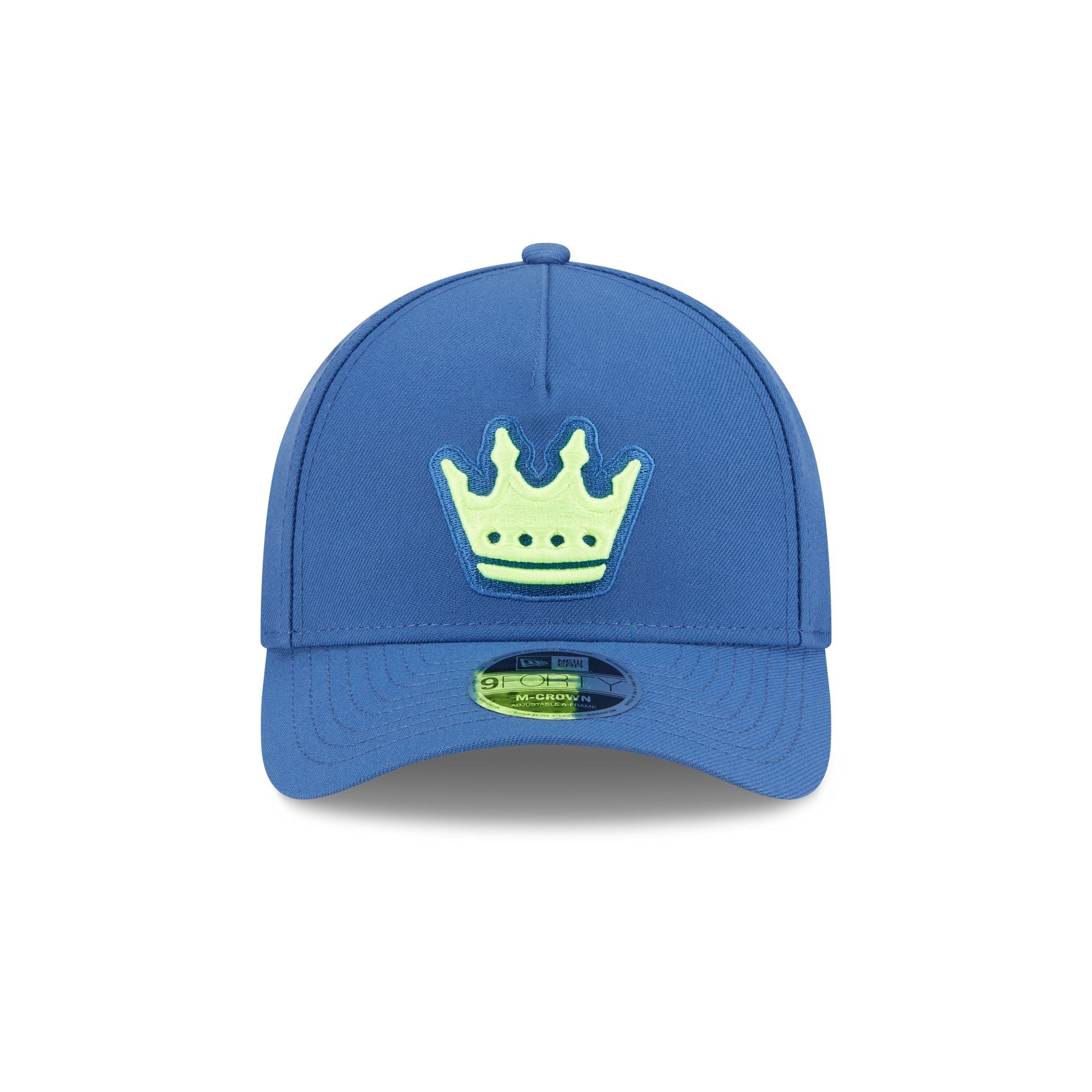 Charlotte FC 2025 Jersey Hook Blue 9FORTY M-Crown A-Frame Snapback Hat