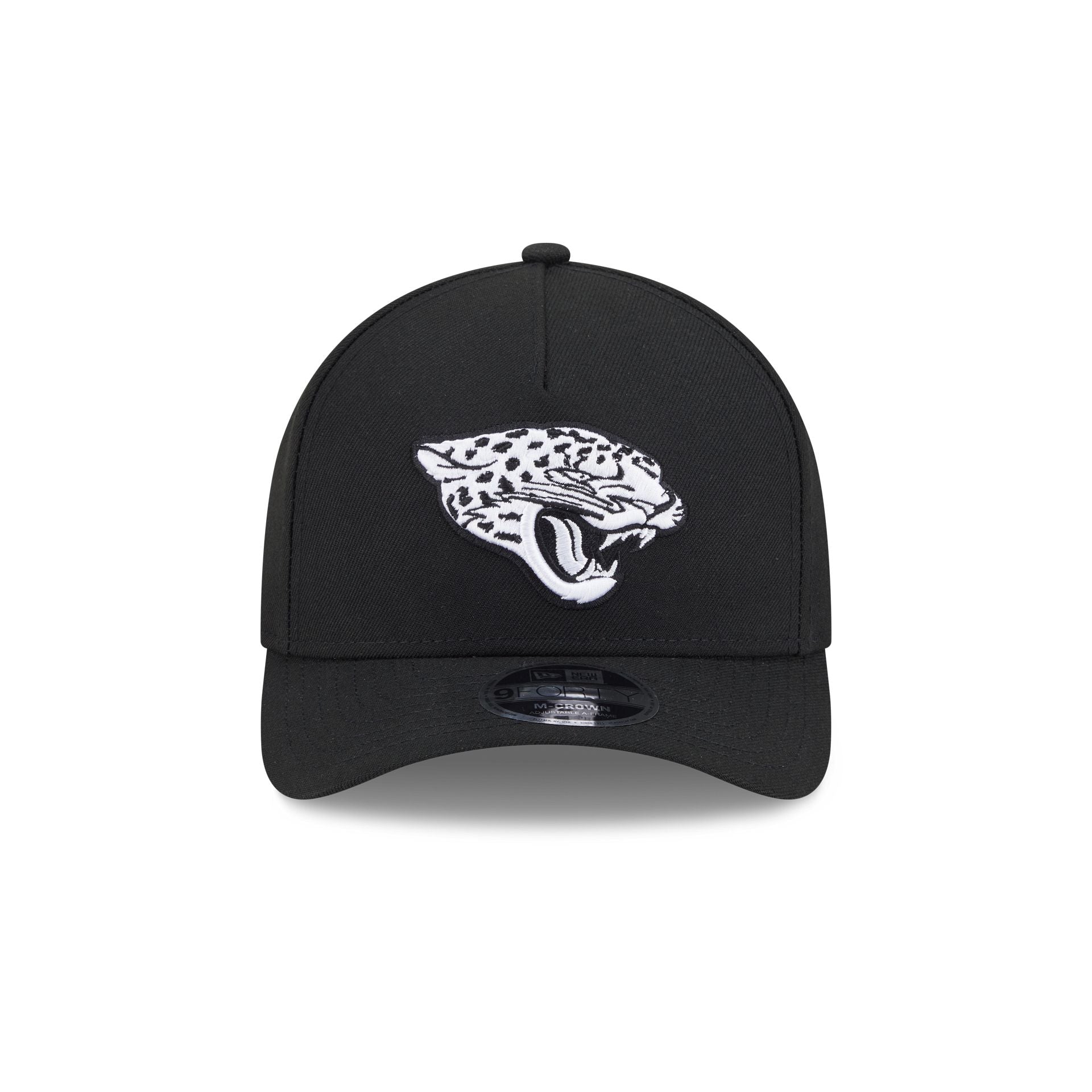 Jacksonville Jaguars Black & White 9FORTY M-Crown A-Frame Snapback Hat