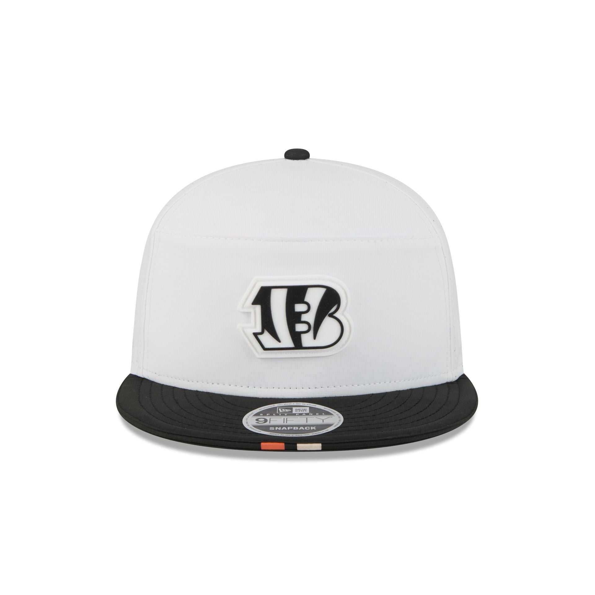 Cincinnati Bengals 2025 Training Split Panel 9FIFTY Snapback Hat