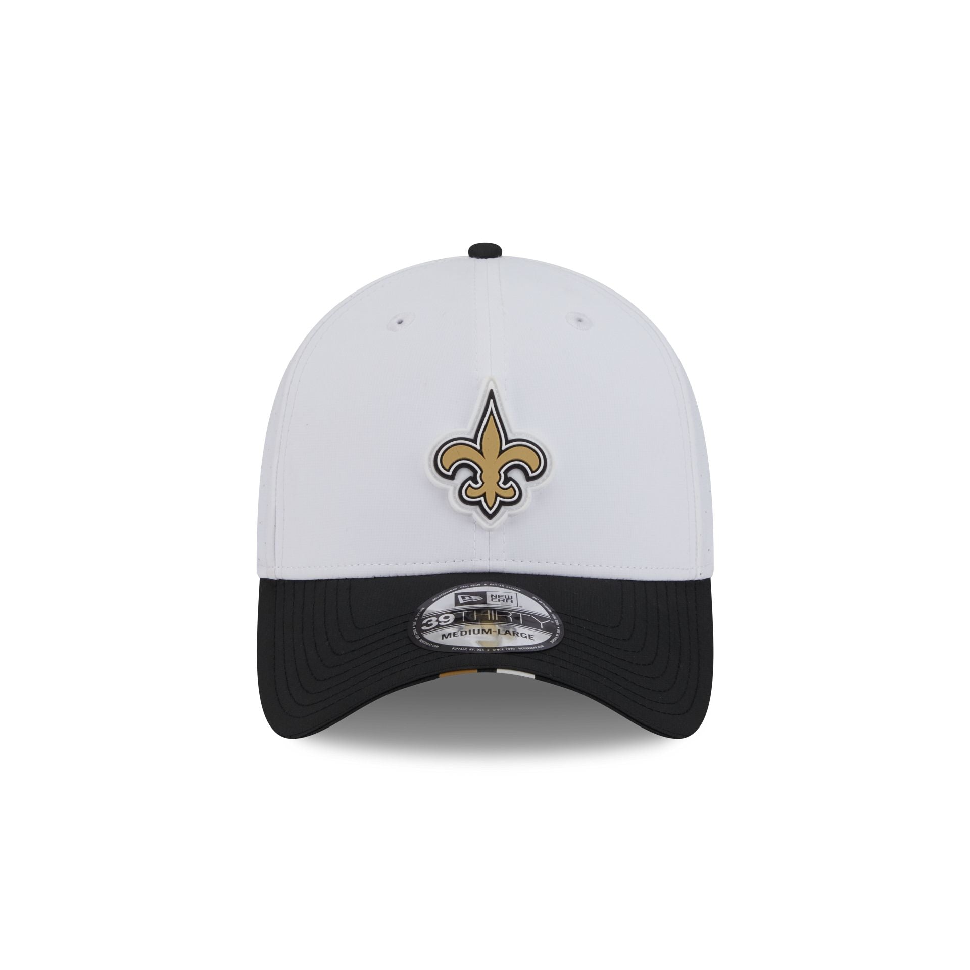 New Orleans Saints 2025 Training 39THIRTY Stretch Fit Hat