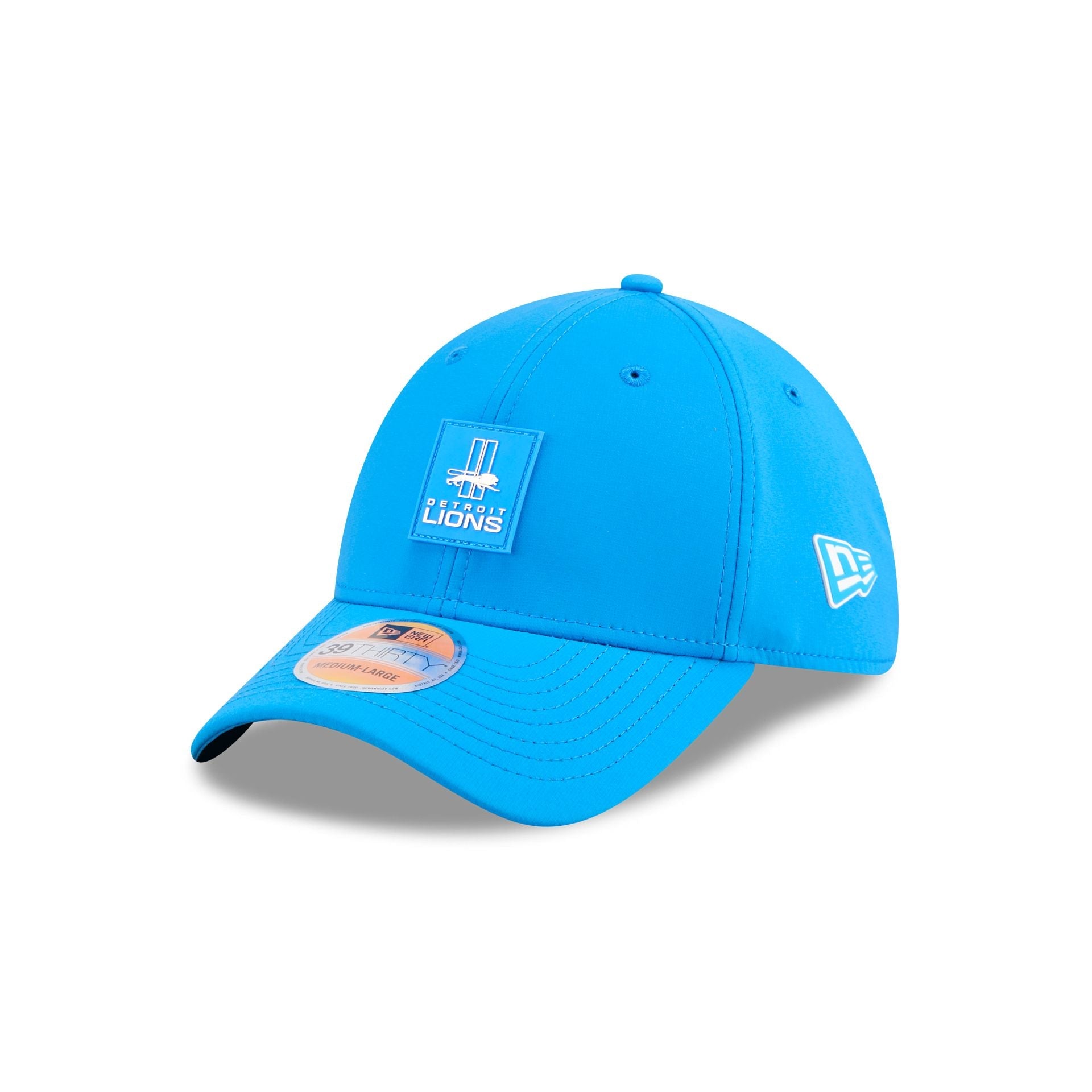 Detroit Lions 2025 Sideline Hot Weather Historic 39THIRTY Stretch Fit Hat
