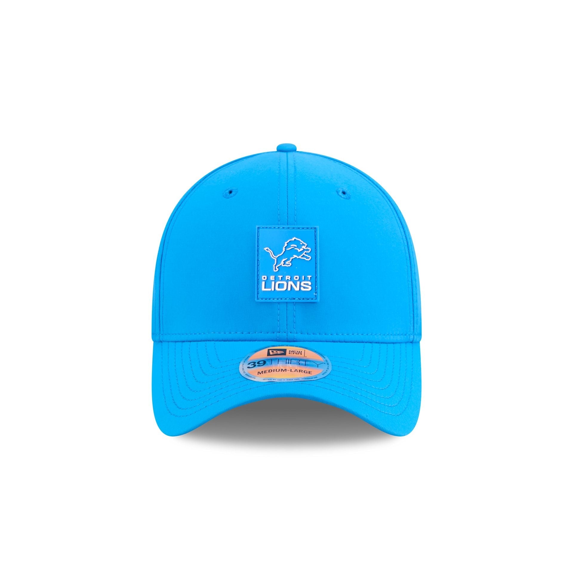 Detroit Lions 2025 Sideline Hot Weather 39THIRTY Stretch Fit Hat