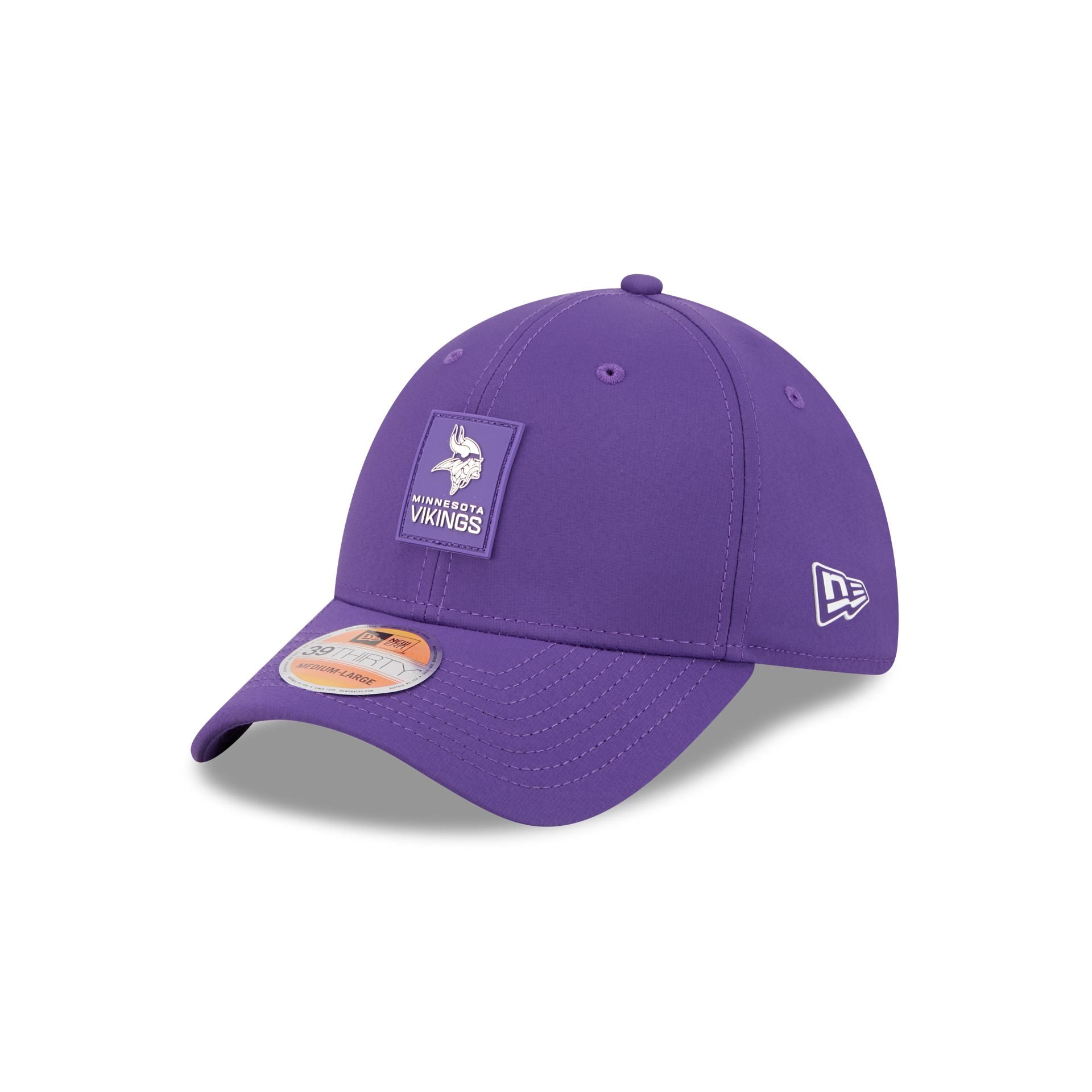 Minnesota Vikings 2025 Sideline Hot Weather 39THIRTY Stretch Fit Hat