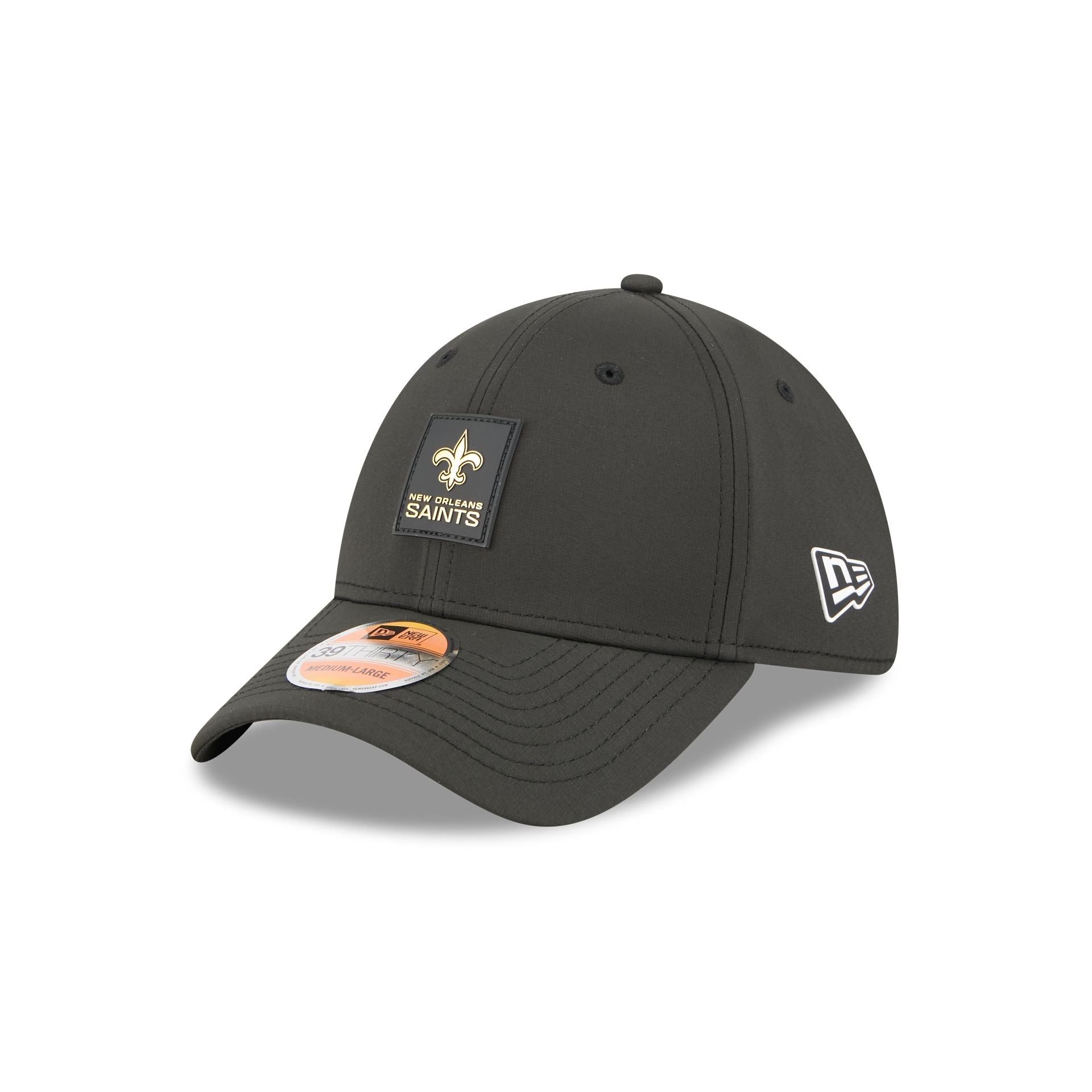 New Orleans Saints 2025 Sideline Hot Weather 39THIRTY Stretch Fit Hat