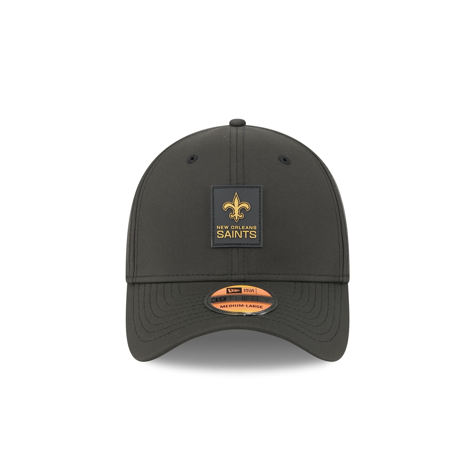 New Orleans Saints 2025 Sideline Hot Weather 39THIRTY Stretch Fit Hat