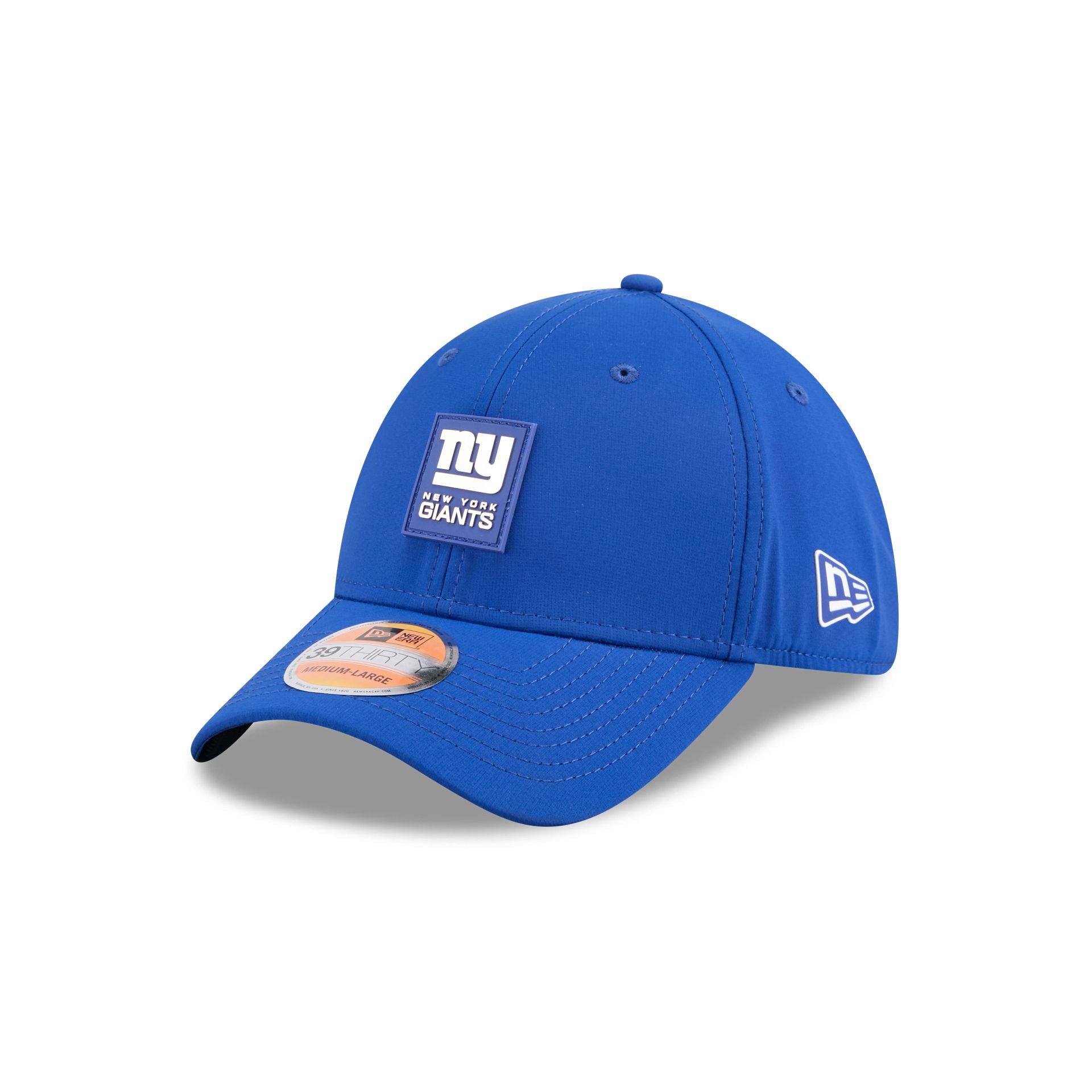 New York Giants 2025 Sideline Hot Weather 39THIRTY Stretch Fit Hat