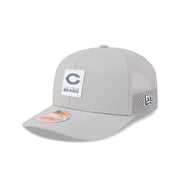 Chicago Bears 2025 Sideline Hot Weather Gray 9SEVENTY Trucker Hat
