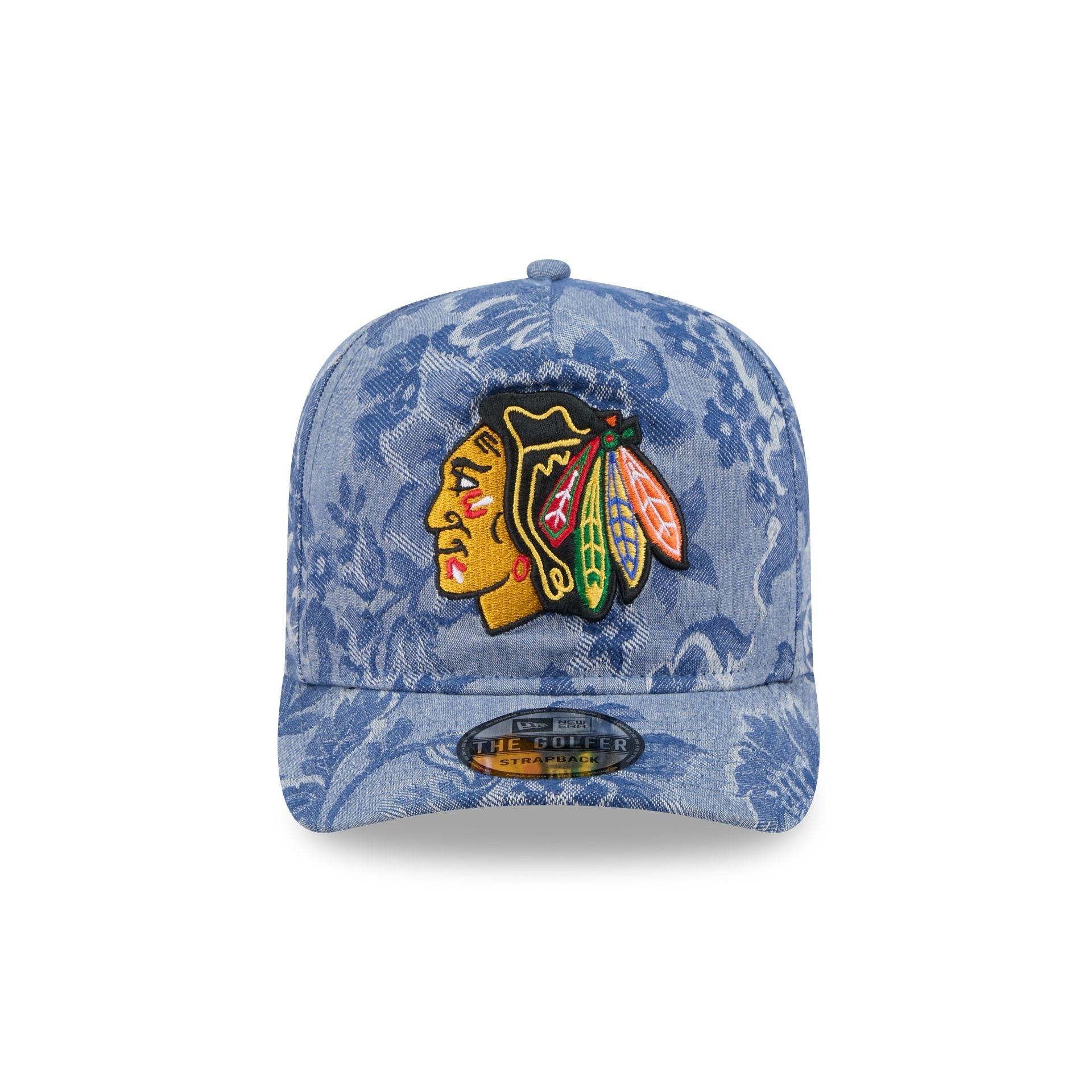 Chicago Blackhawks Denim Jacquard Golfer Hat