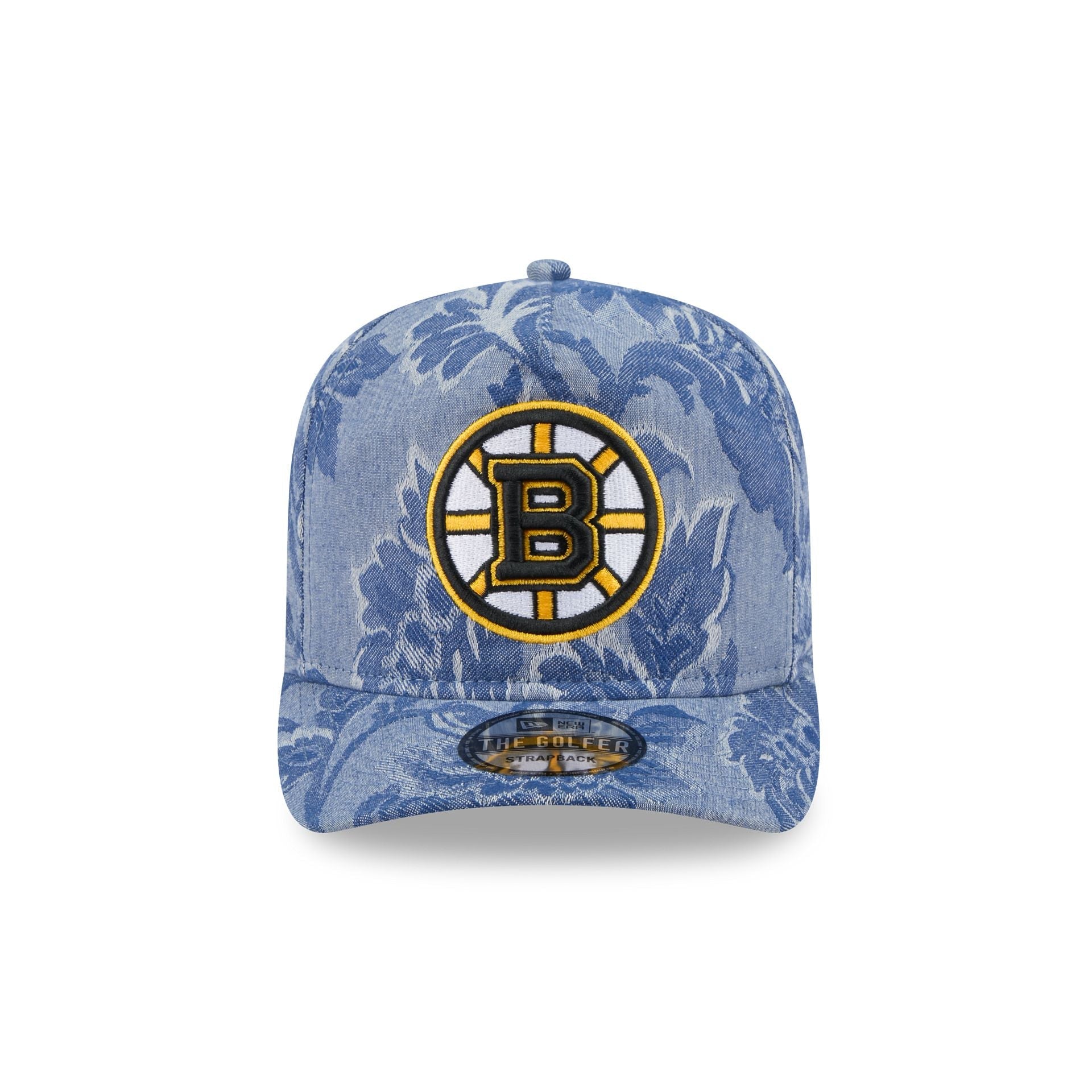 Boston Bruins Denim Jacquard Golfer Hat
