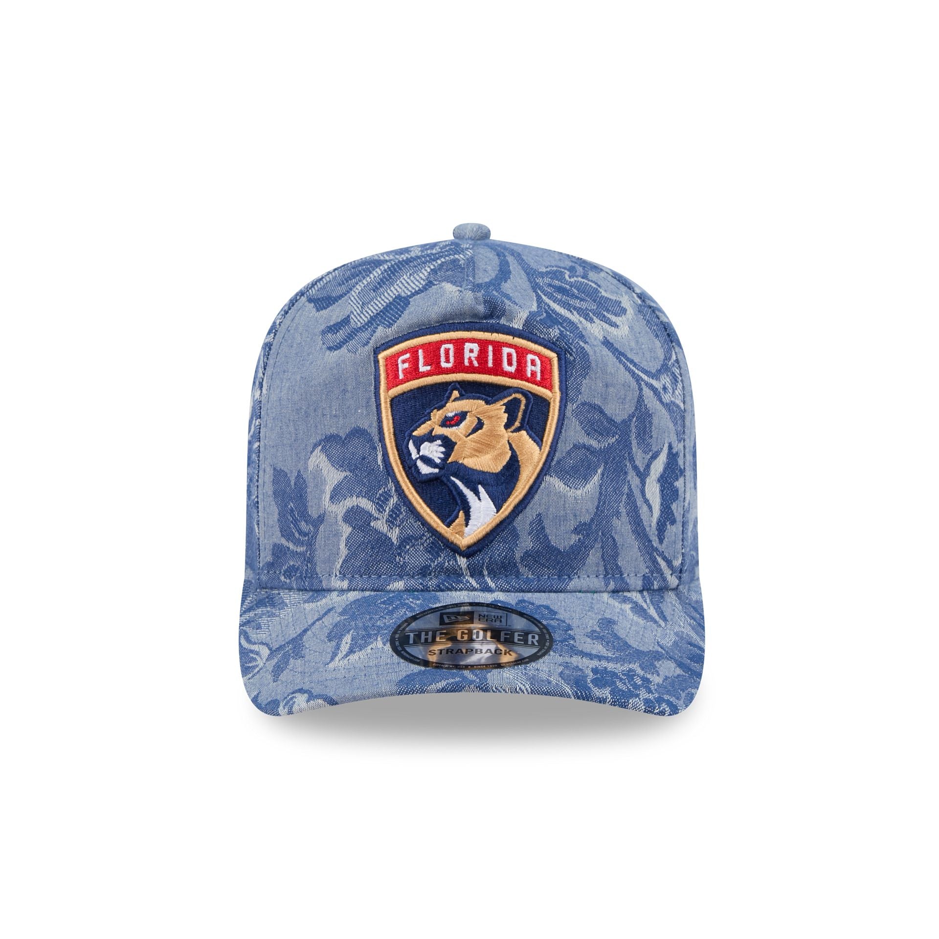 Florida Panthers Denim Jacquard Golfer Hat