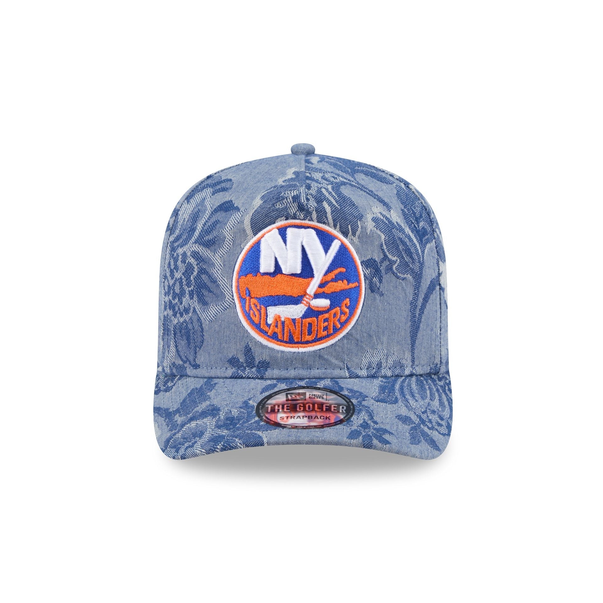 New York Islanders Denim Jacquard Golfer Hat