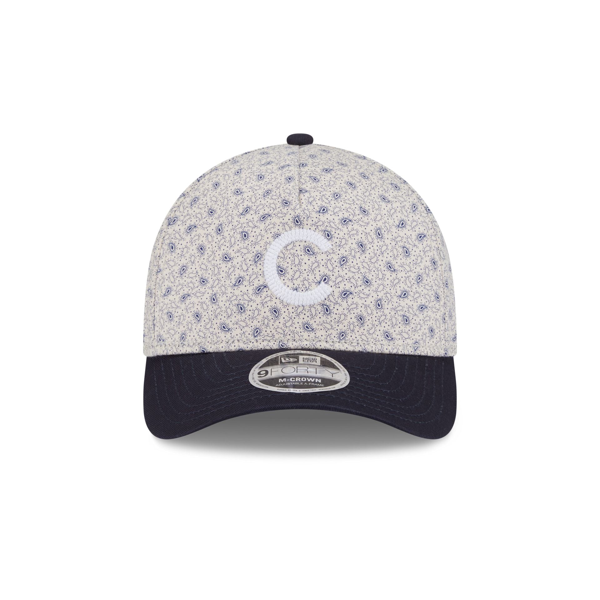 Chicago Cubs Micro Print 9FORTY M-Crown A-Frame Adjustable Hat