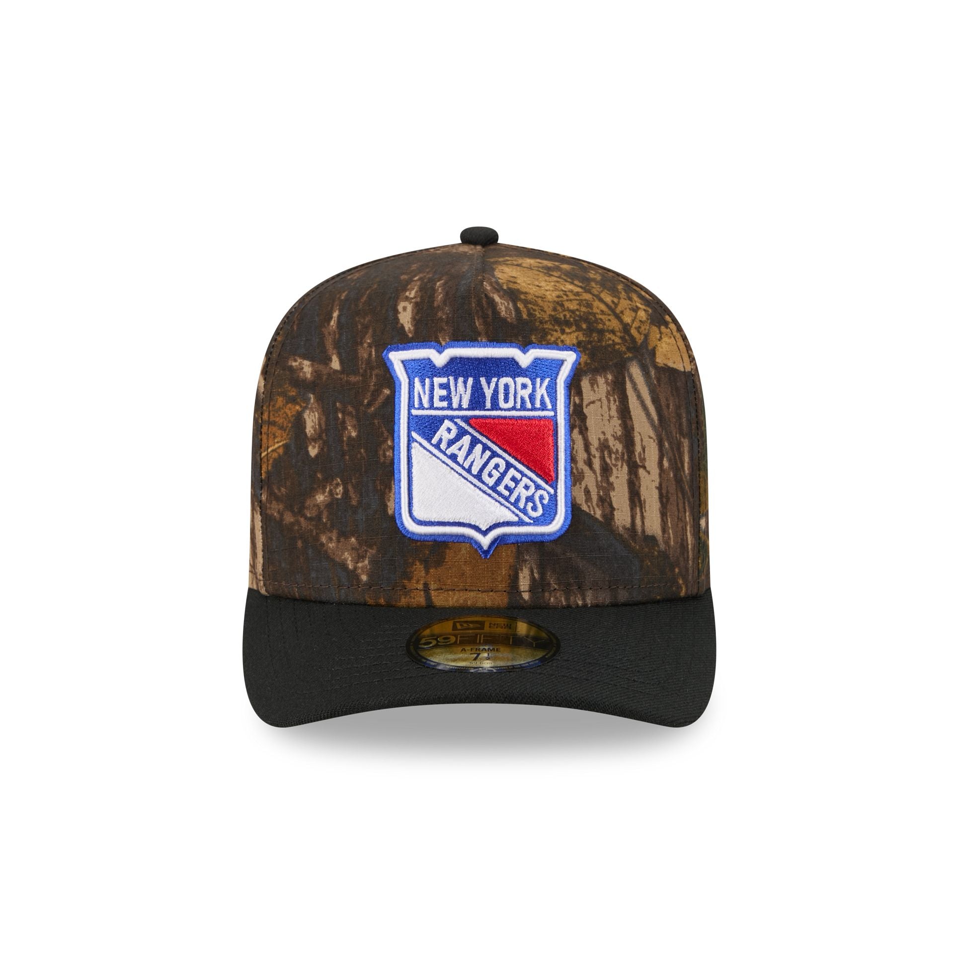 New York Rangers Ripstop Camo 59FIFTY A-Frame Fitted Hat