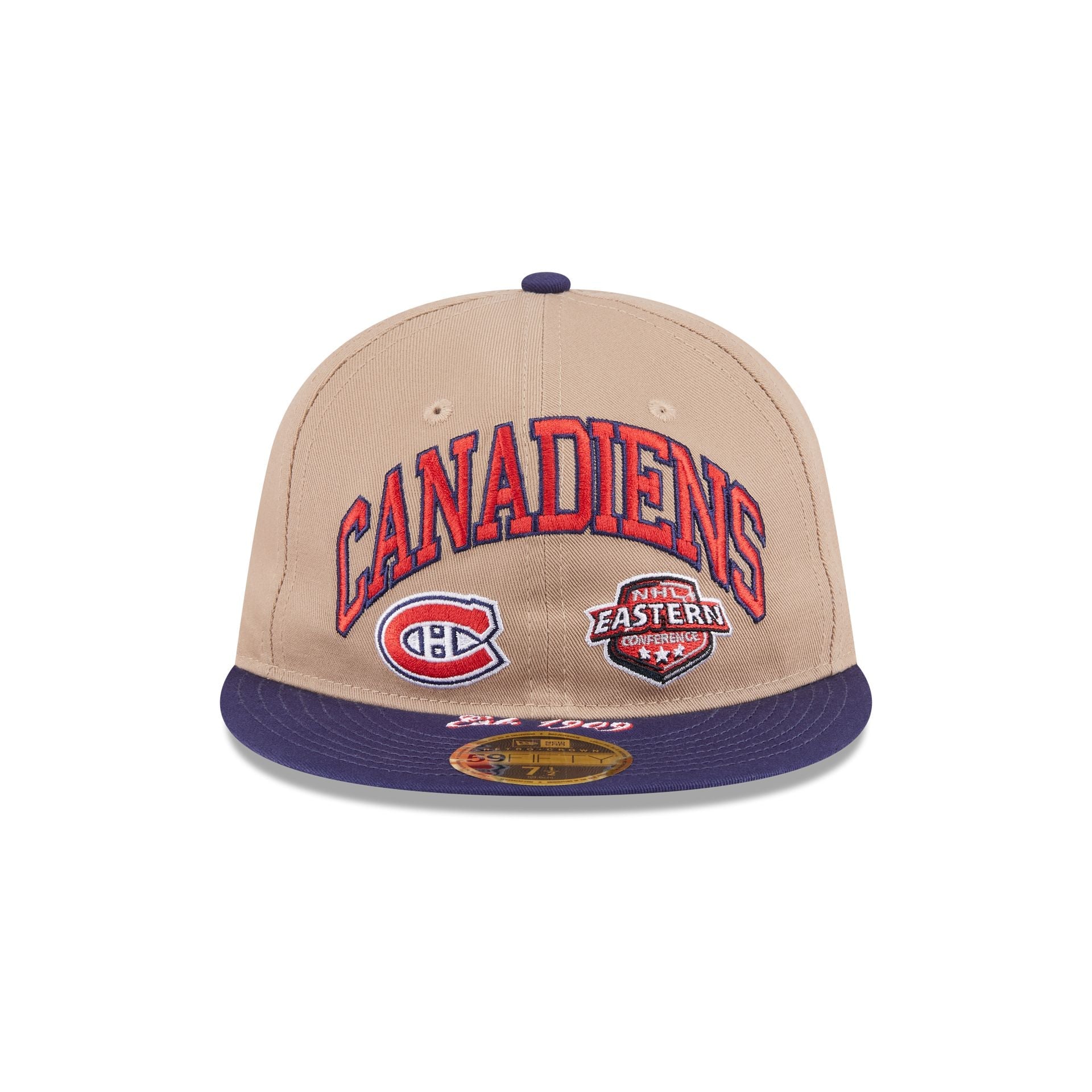 Montreal Canadiens Camel Retro Crown 59FIFTY Fitted Hat