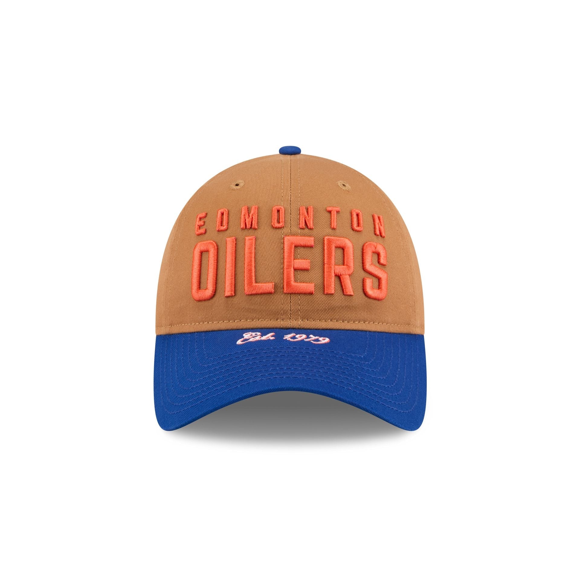 Edmonton Oilers Bronze 9TWENTY Adjustable Hat