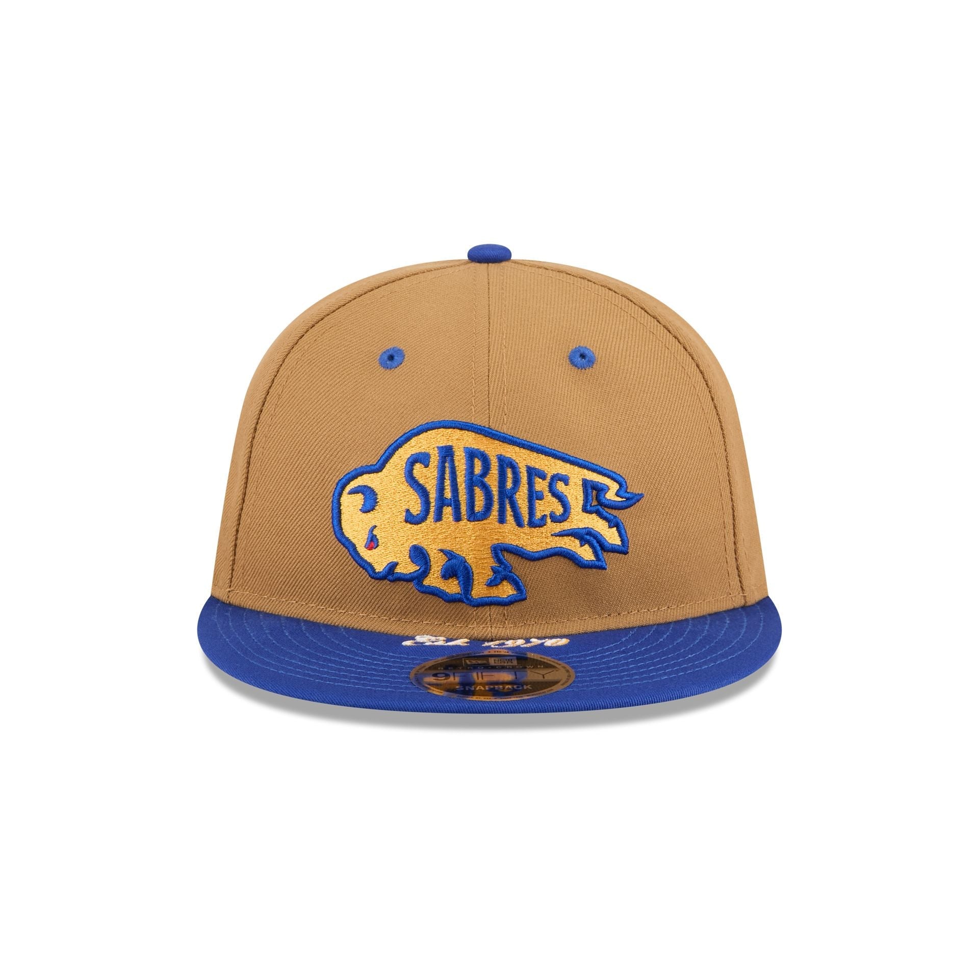Buffalo Sabres Wheat Retro Crown 9FIFTY Snapback Hat