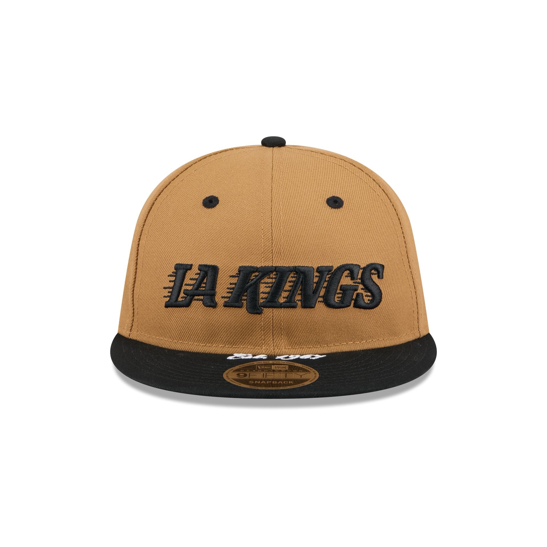 Los Angeles Kings Wheat Retro Crown 9FIFTY Snapback Hat