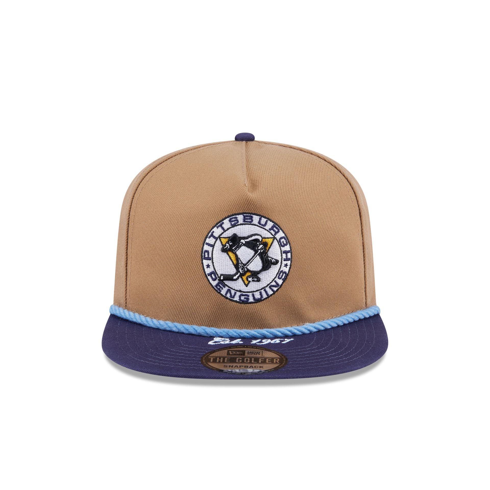 Pittsburgh Penguins Khaki Rope Golfer Hat
