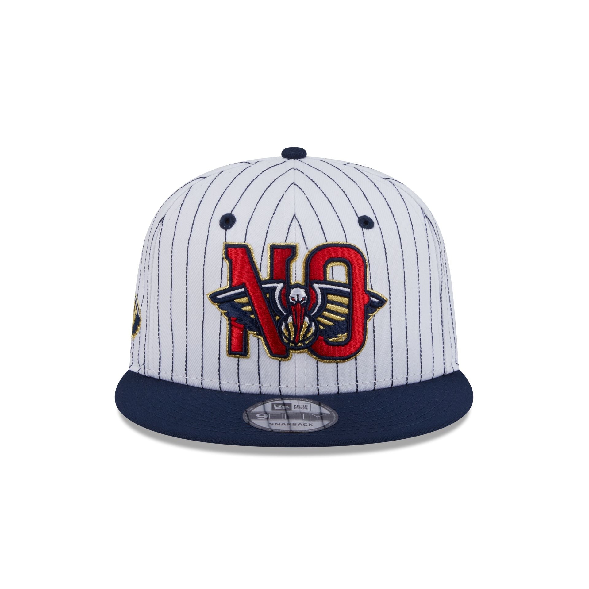 New Orleans Pelicans Deceptor Pinstripe 9FIFTY Snapback Hat