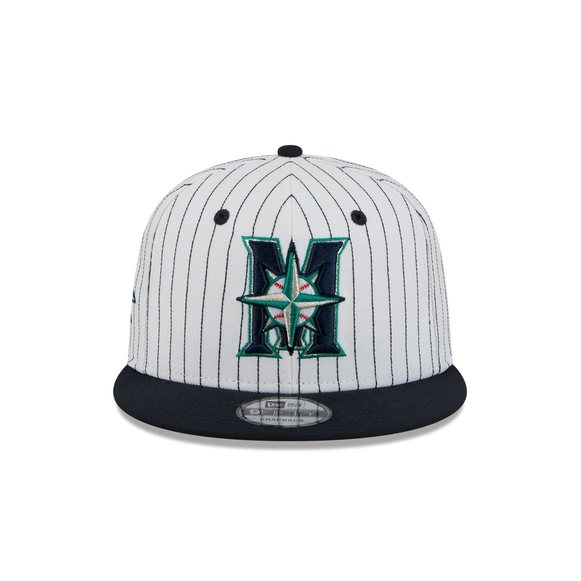 Seattle Mariners Deceptor Pinstripe 9FIFTY Snapback Hat